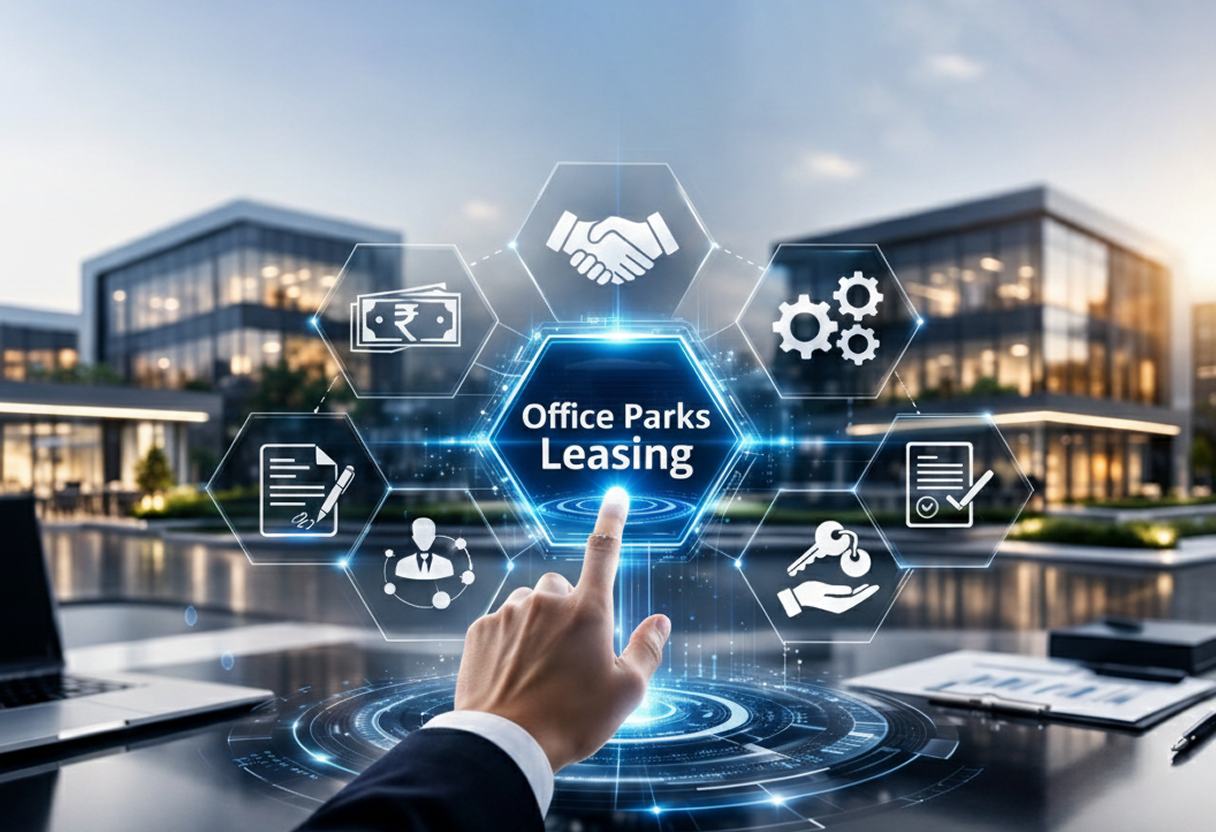 Office park lease management